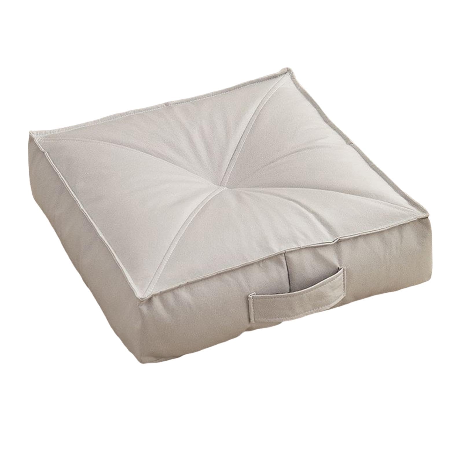 Floor Cushion Meditation Cushion Thicken Chair Pad for Tatami Indoor Bedroom Gray | Home & Garden | Home D?©cor | Pillows