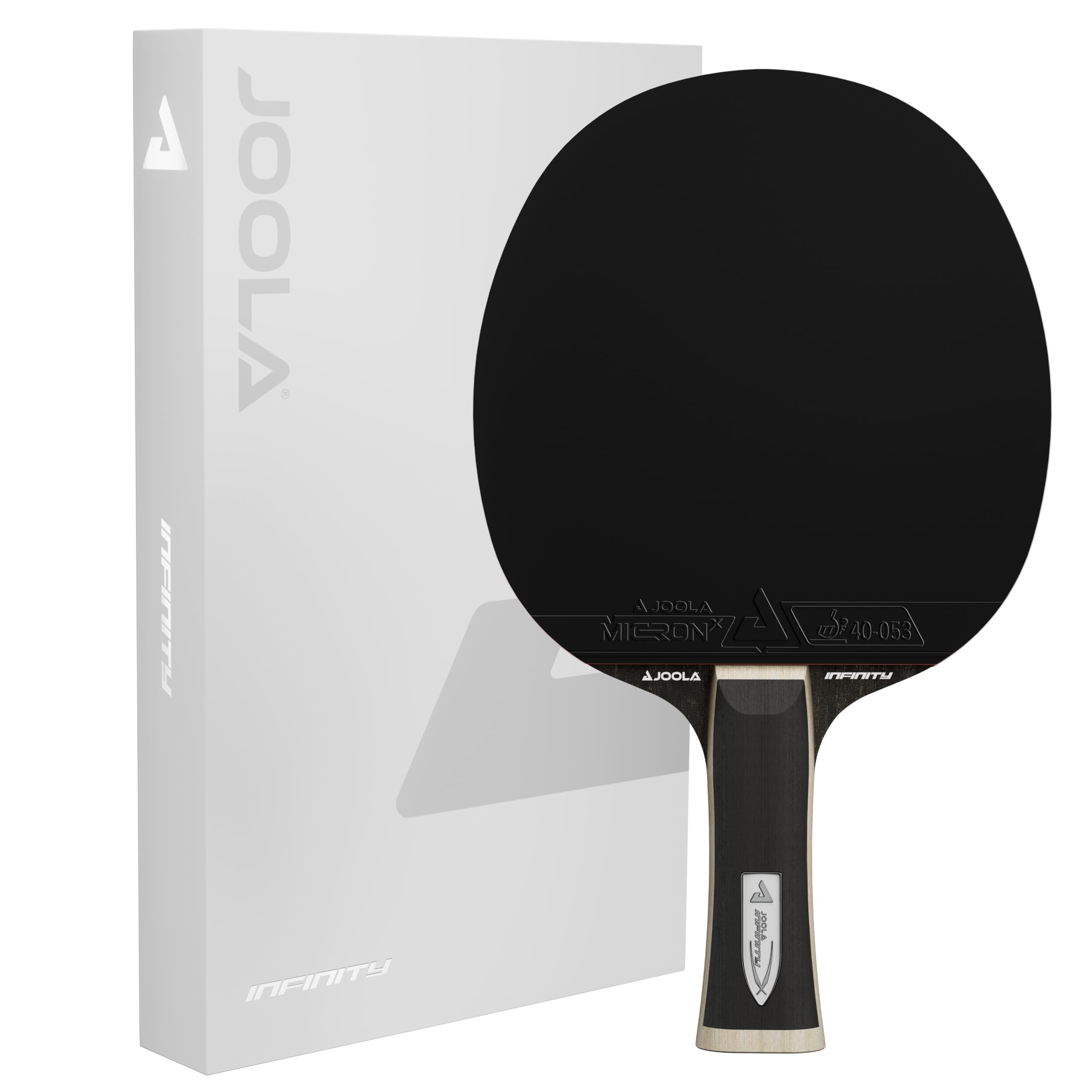 JOOLA Tischtennisschläger White Infinity Z/White Infinity GL/White Infinity Carbon – Profi Tischtennisschläger mit Magnetbox
