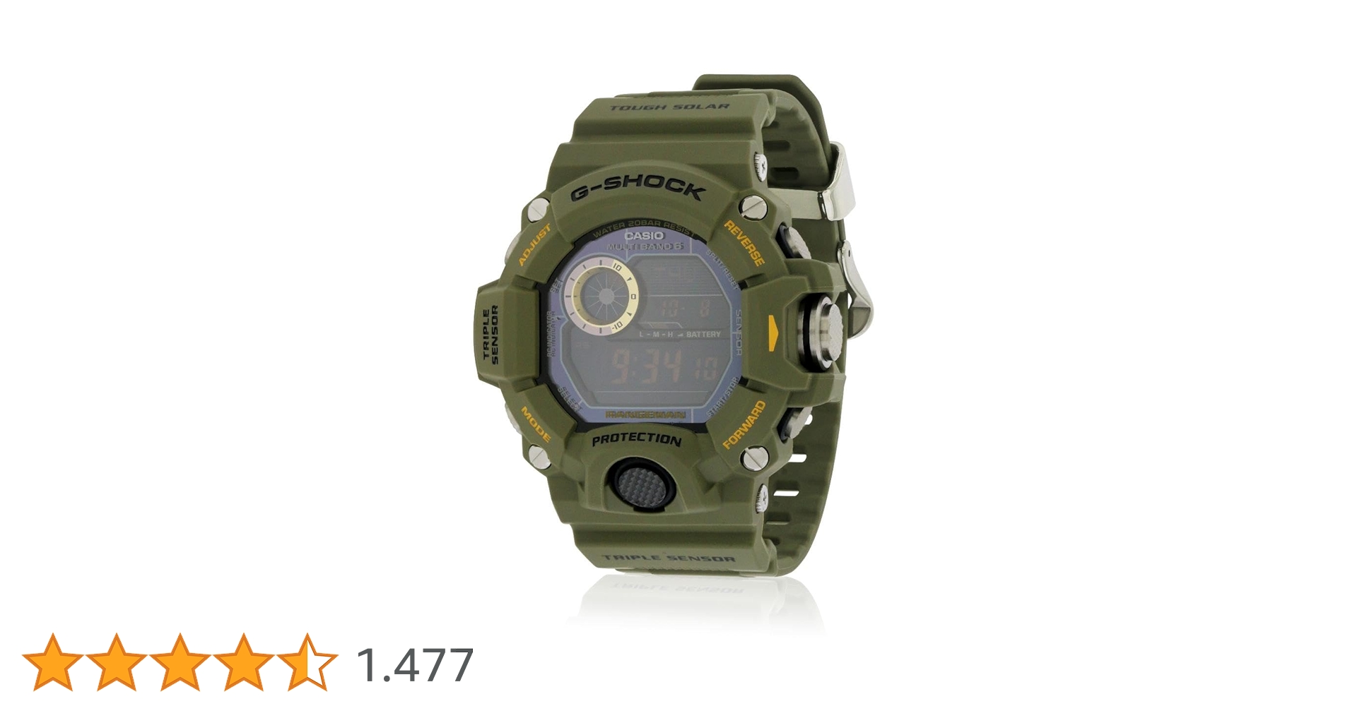 グリーンベレー G-SHOCK RANGEMAN GW-9407KJ-3JR Rangeman Earthwatch G-Shock