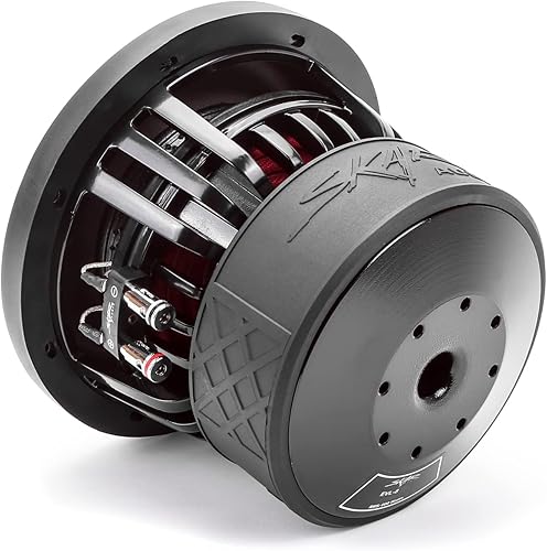 Miniatura 5 de Skar Audio ZVX-D4 D1 - Subwoofer para automóvil de 8 pulgadas, 8 W, potencia máxima dual, 1200 Ohm