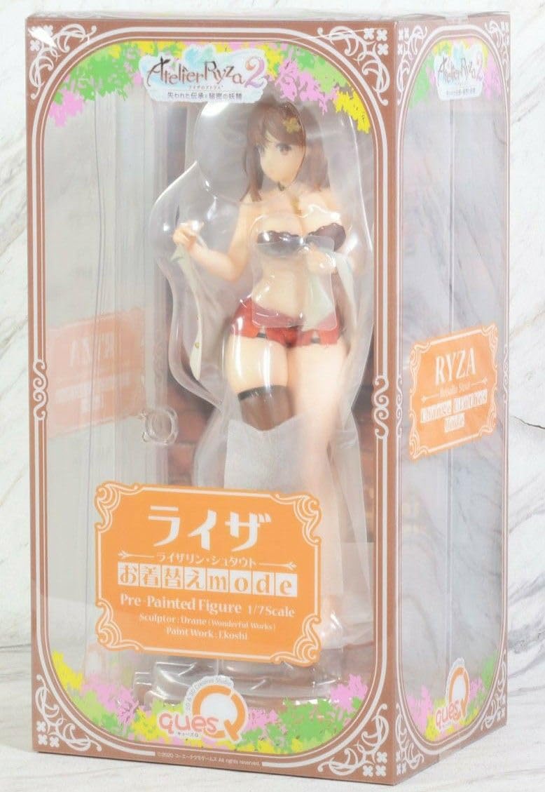 ライザのアトリエ　ライザ　お着替えmode　キューズQ フィギュアお迎え ライザのアトリエ ライザ お着替えmode 1/7