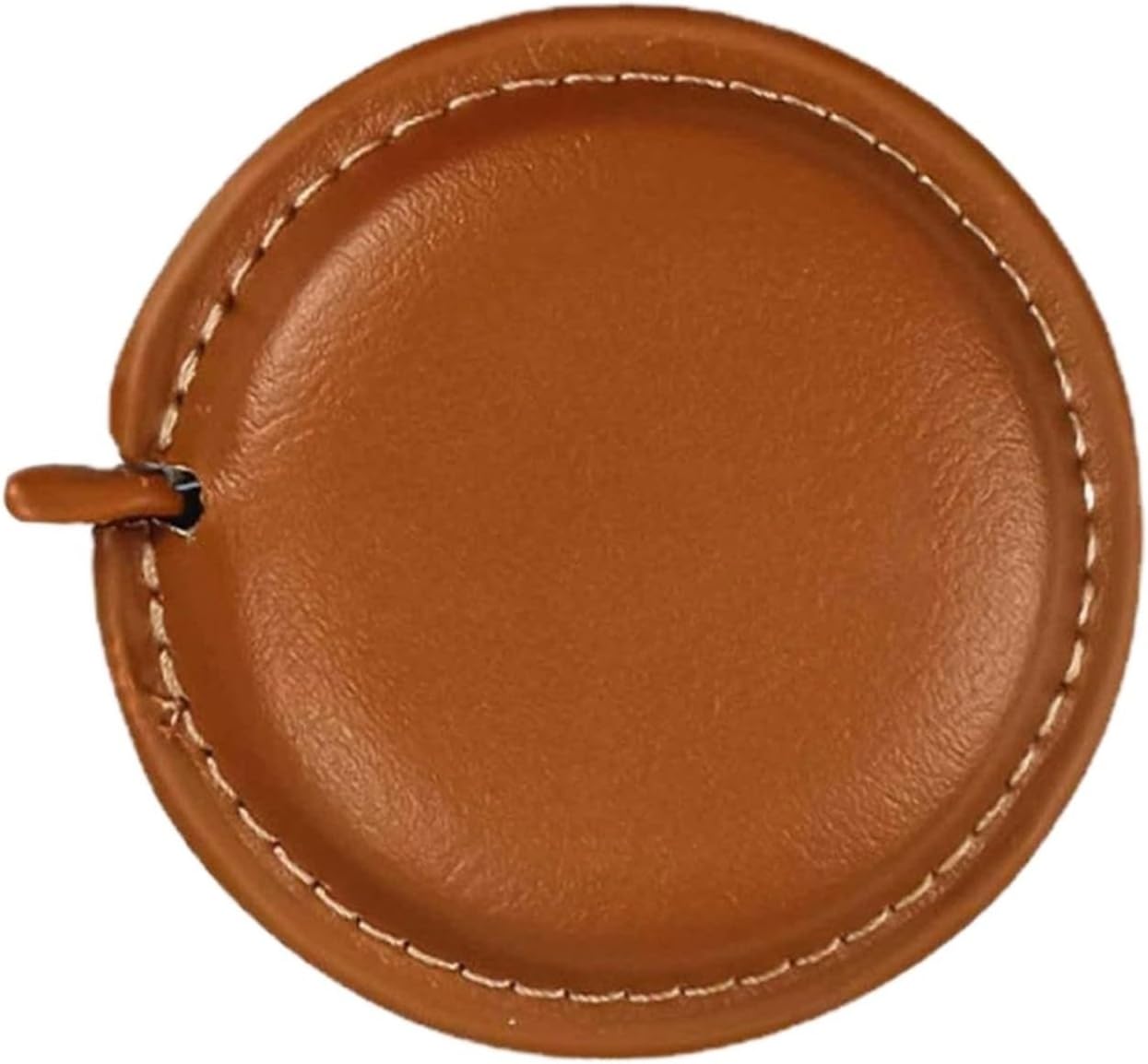 Tape Measures Double Scale Retractable Soft Tape with Leather Case Flexible Measuring Ruler for Body Waist Pocket(Green)