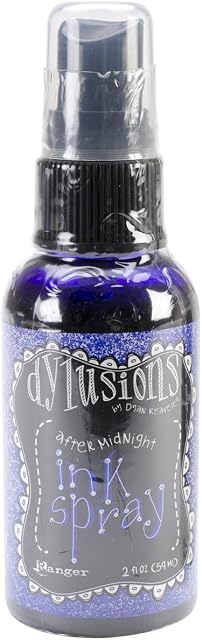 Ranger Dylusions By Dyan Reaveley Ink Spray 2oz-After Midnight,