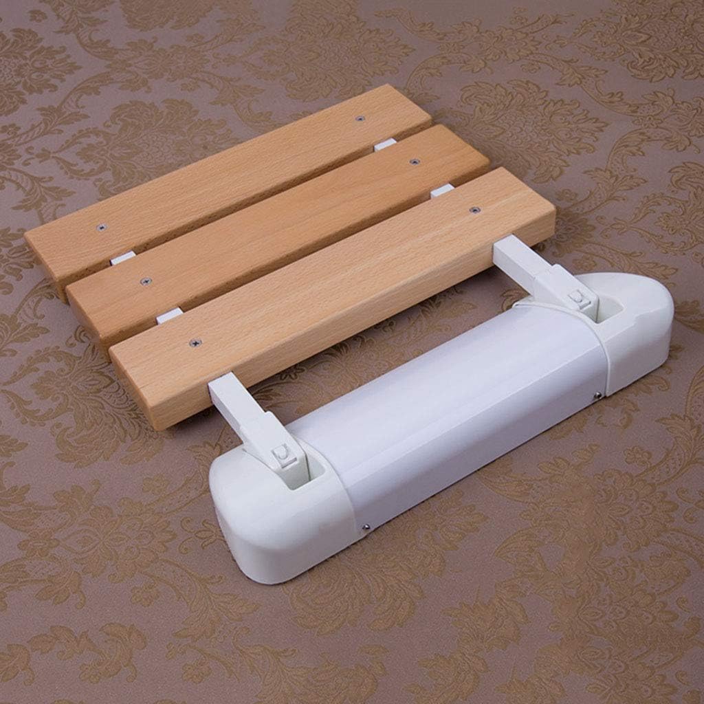 Bath Stools,Bathroom Shower Stool Panel Folding Wall Chair Changing Shoes Wall Stool Bath Stool