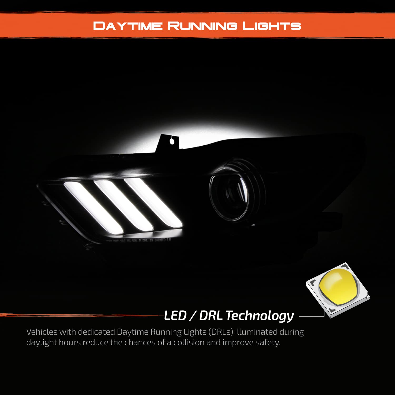 気質アップ BLUE SHOP特価ROXX Projector Headlights Assembly Compatible with