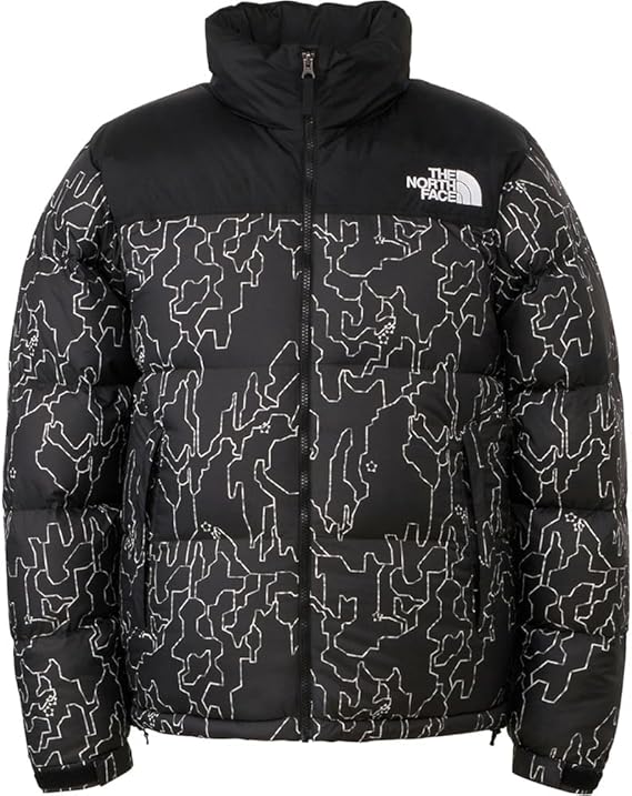 美品 THE NORTH FACE ヌプシ ダウン ブラック M センターロゴ THE NORTH FACE (ザ ノースフェイス) 90s センターロゴ ヌプシ ダウン