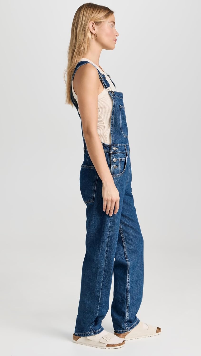 Free People Women's Ziggy Denim Overalls