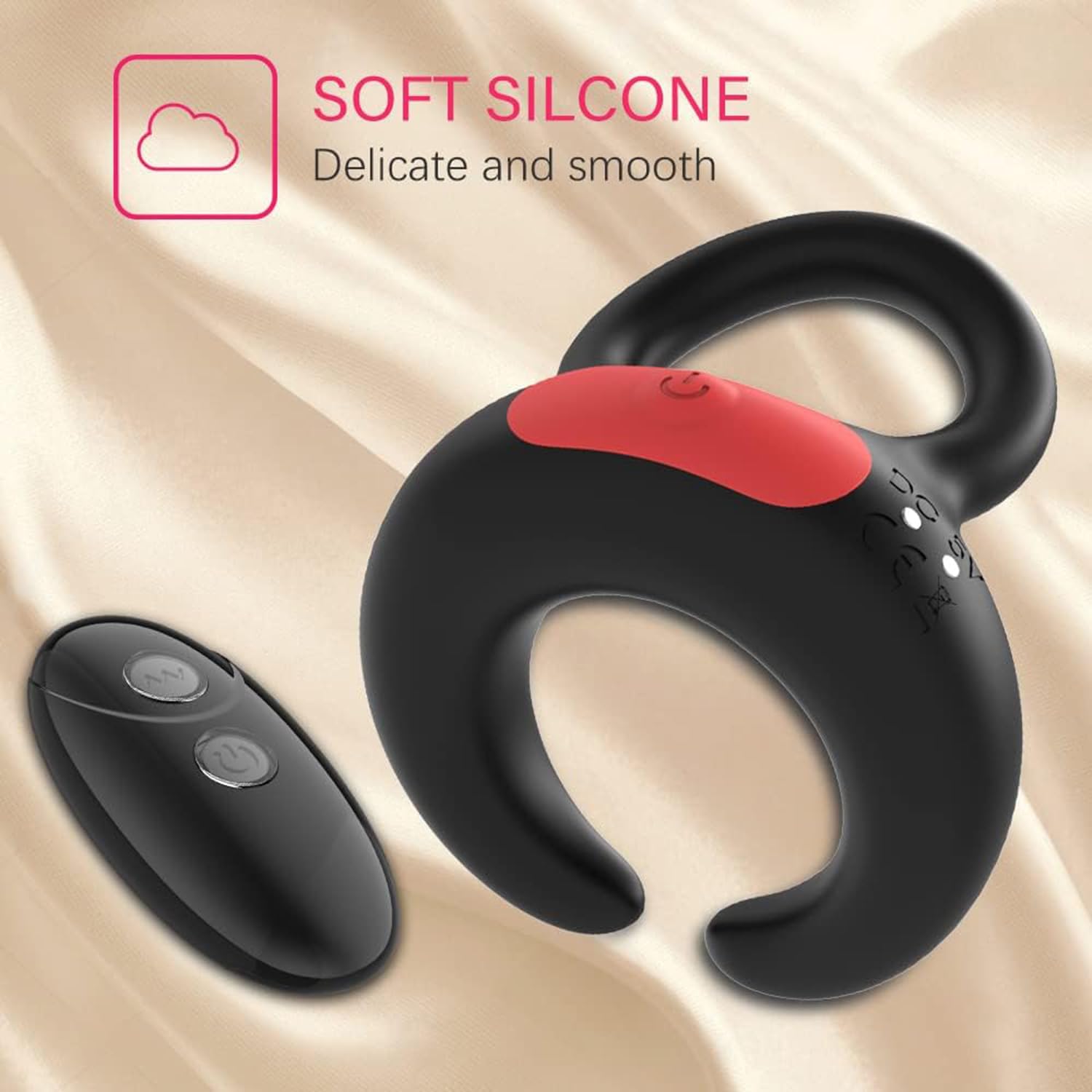 Generico Anello Vibrante Per Il Pene Vibratore Da Uomo Aiuta Gli Uomini A Un'erezione Di Lunga Durata Aumenta La Potenza, Massaggiatore Impermeabile Per Erezione Dell'anello Del Pene Elastico