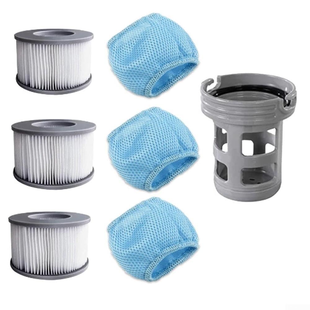 3 Pack Filter Cartridges with Protective Fit for Miweba MSPA Hot-Tub