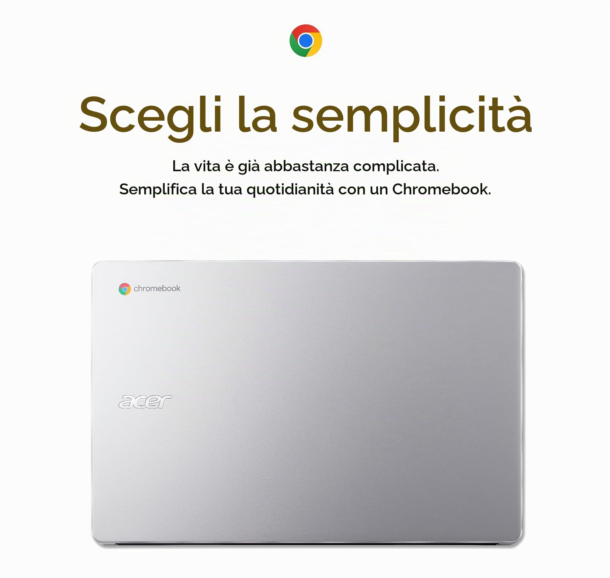 Acer Chromebook 315 CB315-4HT-C5B3, ordinateur Portable Tactile 15.6" Full HD IPS, Laptop (Intel Celeron N4500, RAM 4Go, 128 Go eMMC, grafica UHD, Chrome OS), laptop Gris, Clavier AZERTY
