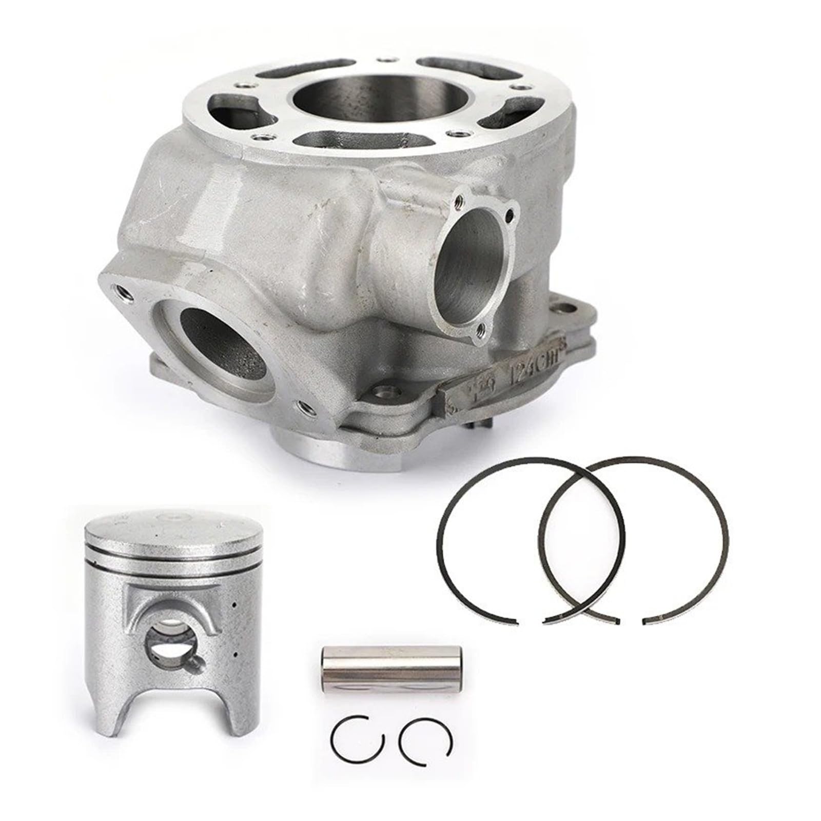 Pistones Kit De Cilindro Y Pistón De Cilindro 56,4 Mm Para TZR 125 Para TZR125 1987-1988 1989 1990 1991 1992 3BN00 Cilindro