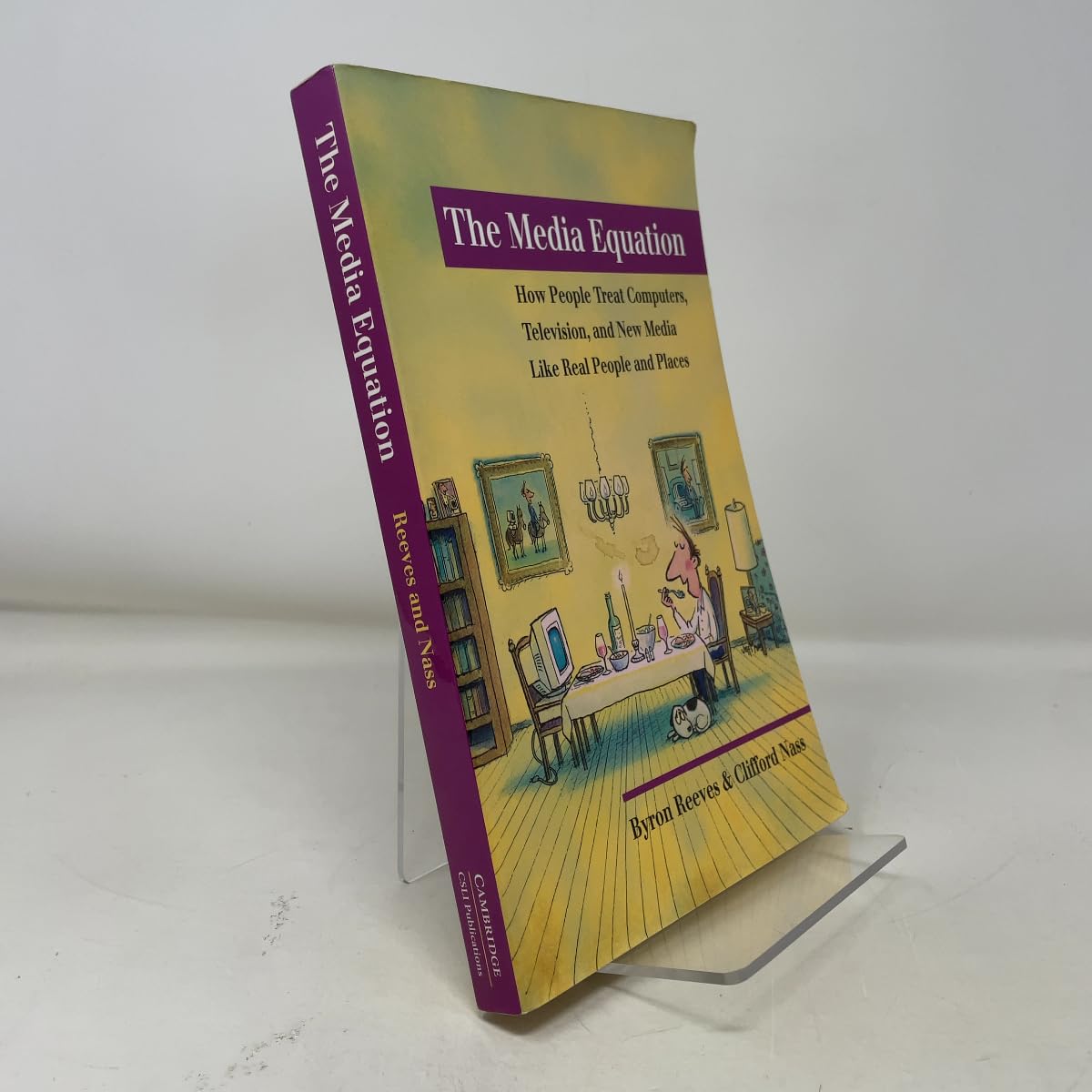 The Media Equation: How People Treat Computers, Television, and