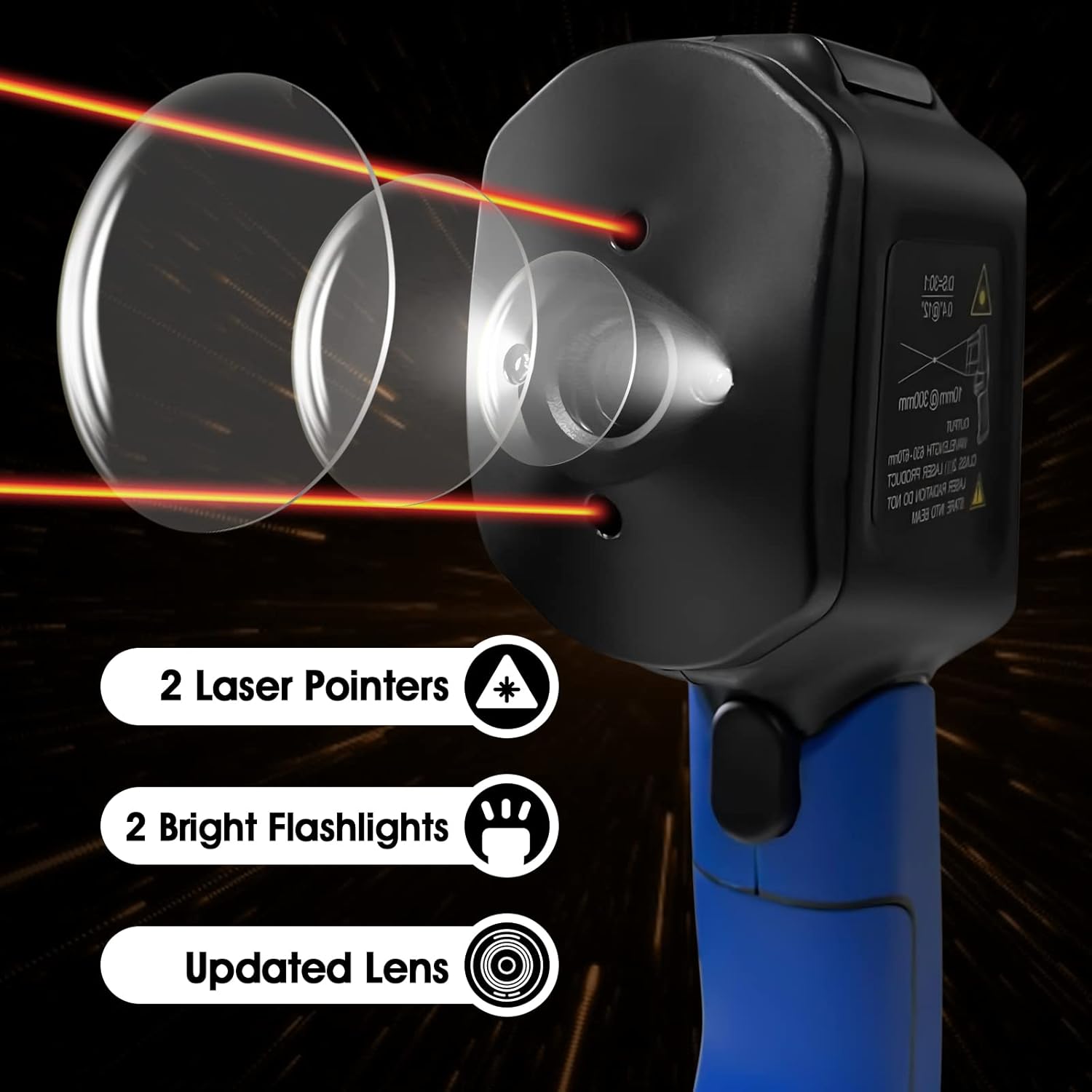 Buу 1 gеt 1 High Temperature Infrared Thermometer - Non Contact Digital IR Pyrometer Measure Range -58~2732℉ Handheld Temp Gun with LCD Color Display for HVAC Cooking Kiln ANNEMTER AN-1500C(NOT for Human Temp)