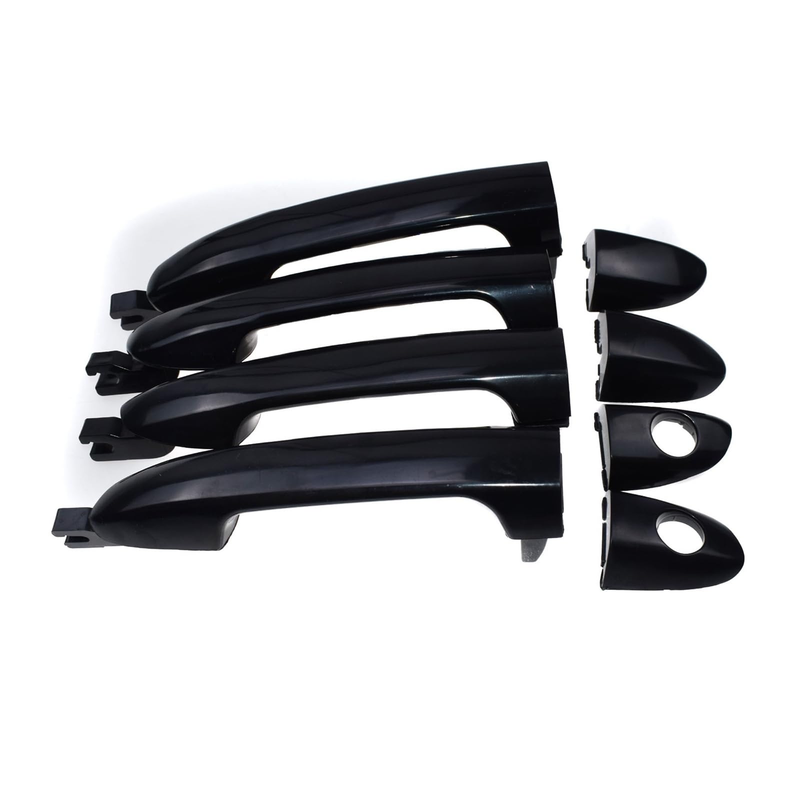 KOEHXJ Car Exterior Side Door Handle for Kia for Spectra for Spectra5 2004 2005-2009 Outside Exterior Door Handles Front Rear Left Right 826502F000 836602F000