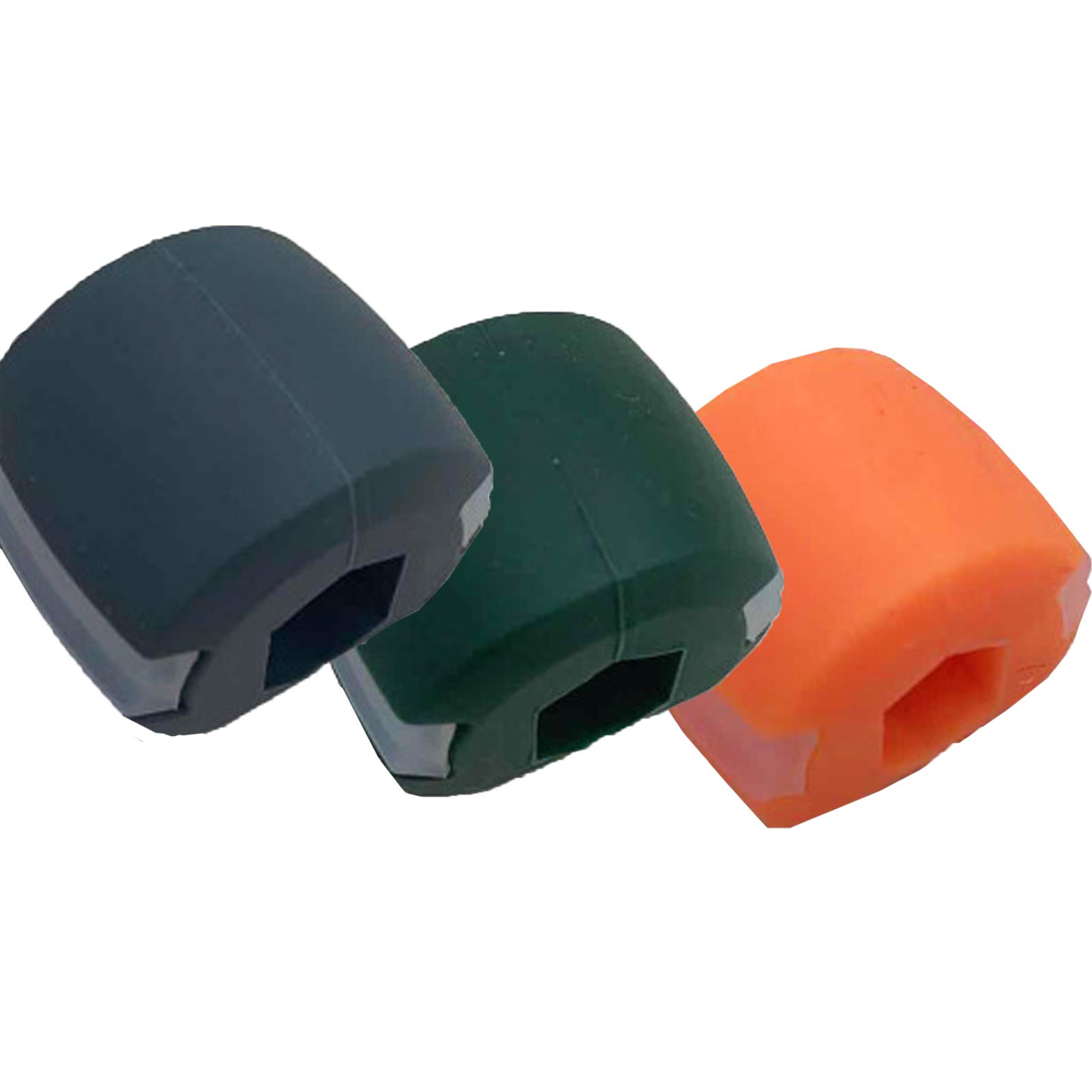 3 PCS Per Pack Jaw Muscle Trainer Jawline Exerciser Men Women Facial Fitness Ball Jaw Trainer Gum,Wear-Resistant,Reduce Double Chin Strengthen The Muscles 30+40+50 pounds