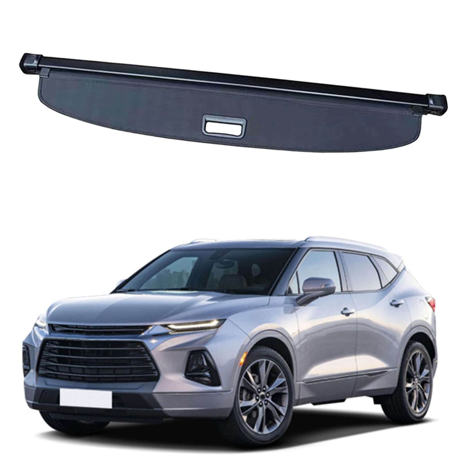 SXLGDW Car Retractable Rear Trunk Parcel Shelf,Compatible with Chevrolet Blazer 2019-2024,Car parts
