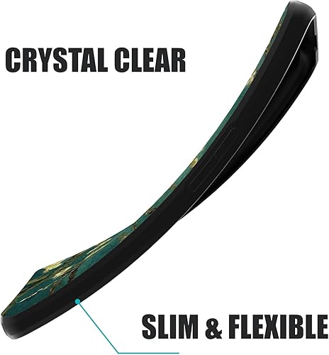 Miniatura 5 de CoverON Diseñada para Apple iPhone 13, funda delgada y flexible de TPU para teléfono, flor de almendra