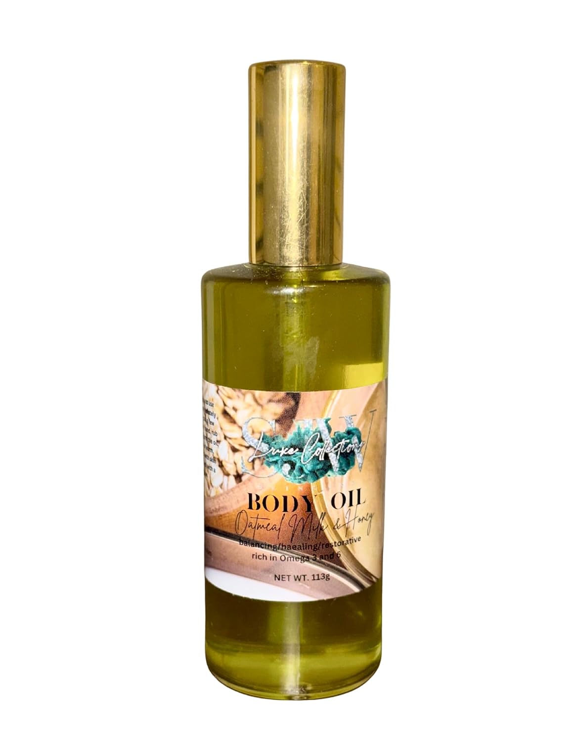 SJW Luxe Collections - Skin Barrier Repair Body Oil - Oatmeal Milk & Honey