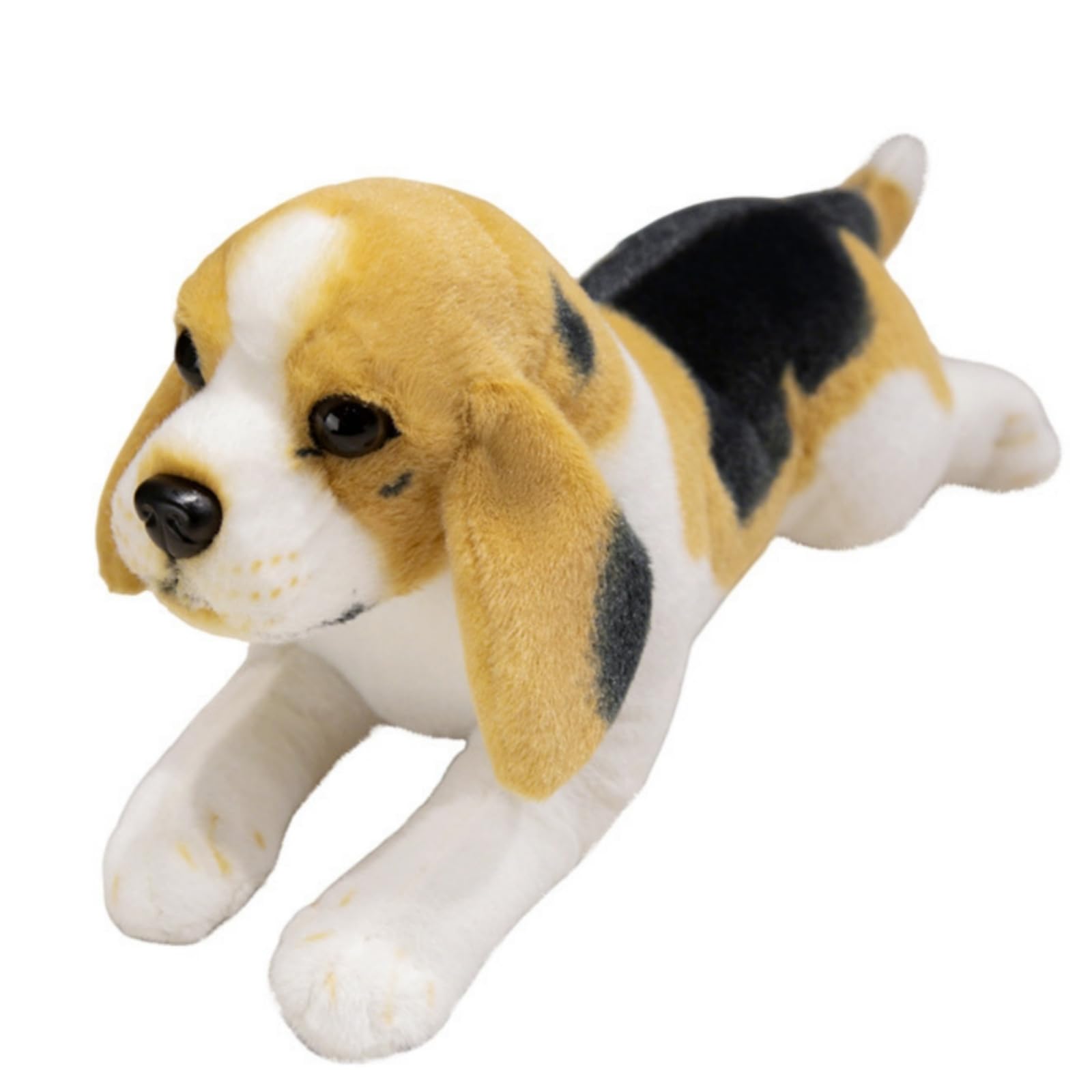 pluszowa zabawka, Pluszowy pies Realistyczne pluszaki Beagle Śliczne leżące zabawki dla psów Prezent na urodziny Walentynki Świąteczne dekoracje