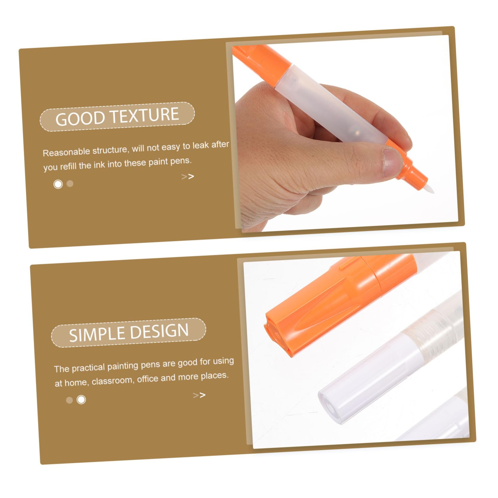 15pièces Stylos Marqueurs Vides Rechargeables Pour Peinture Artistique Accessoires De Dessin Avec Pointes Pour Aquarelle Et Craie Liquide