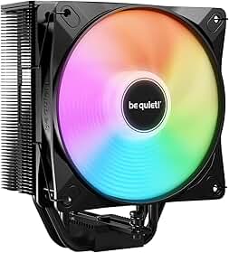 Air Cooler/Cooler para processador be quiet! Pure Rock 3 LX 120MM AMD/Intel - ARGB- Silencioso - Preto - BK040