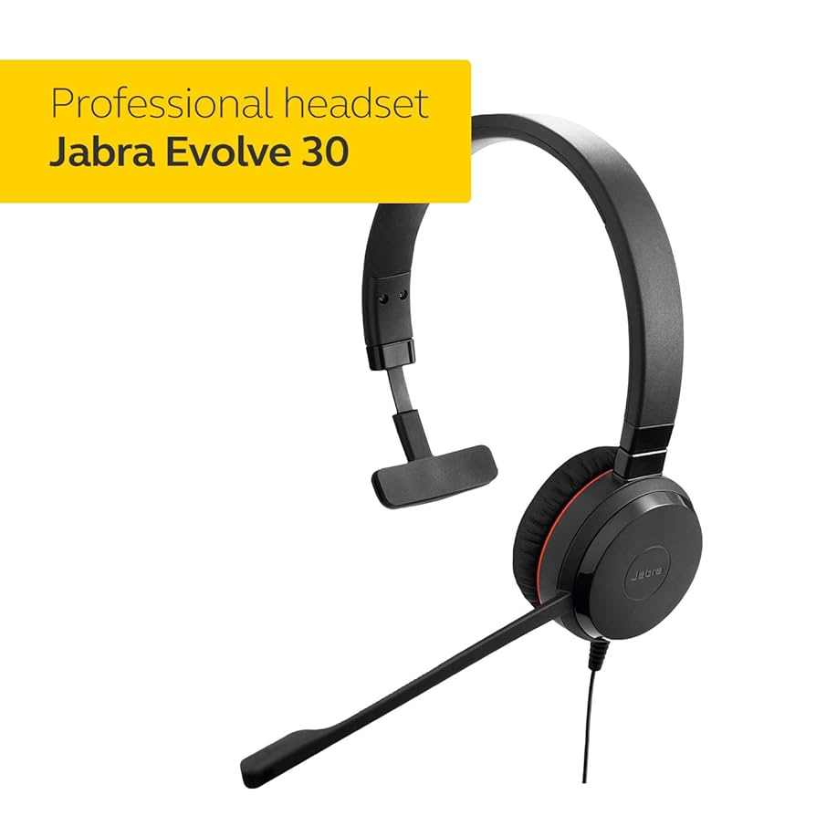 Amazon.co.jp: Jabra Evolve 30 II 有線ヘッドセット モノラル