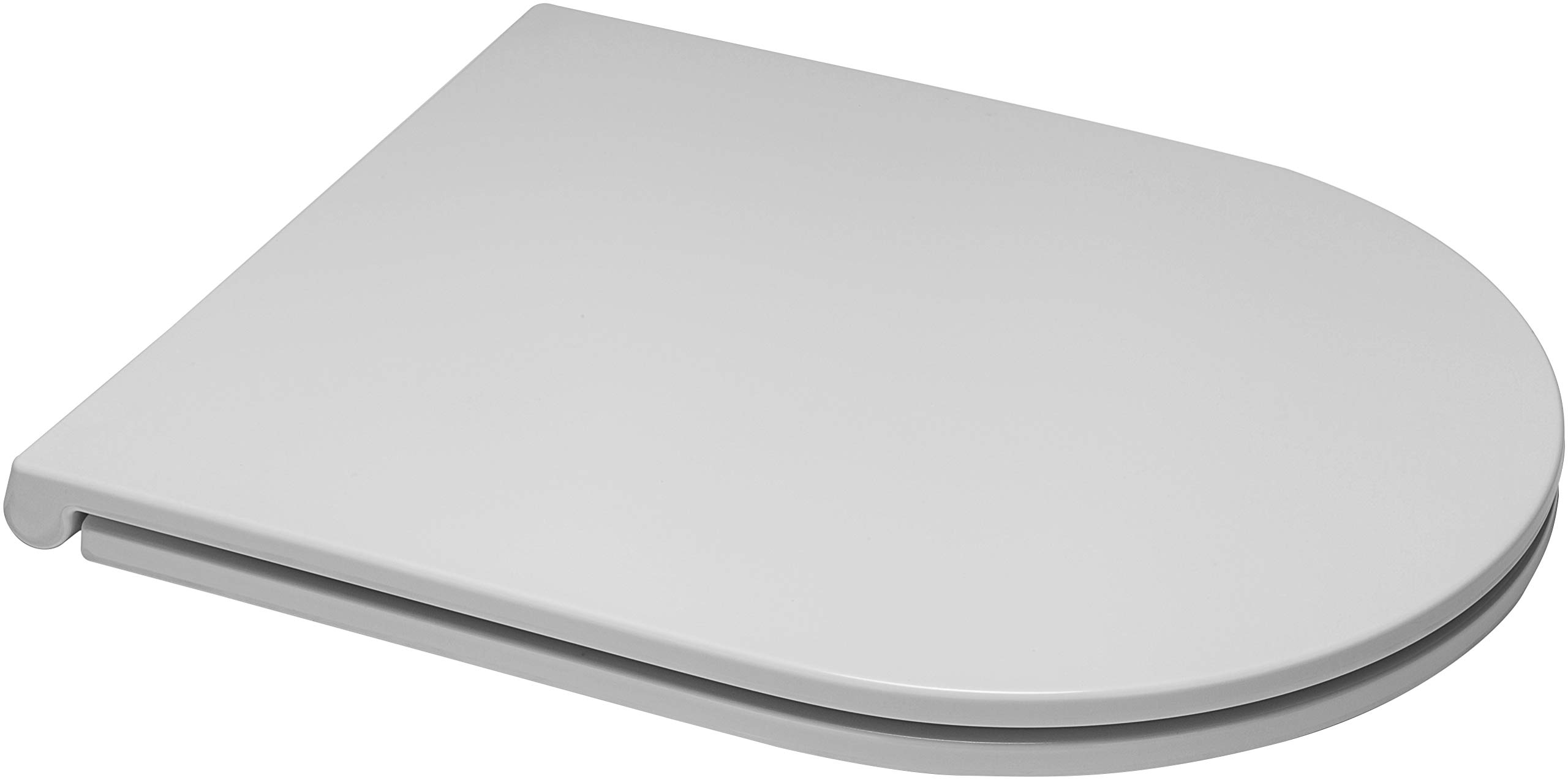 (Long D Slim) Slim D Shape Slow Close Quick Release Toilet Seats 5029067876101
