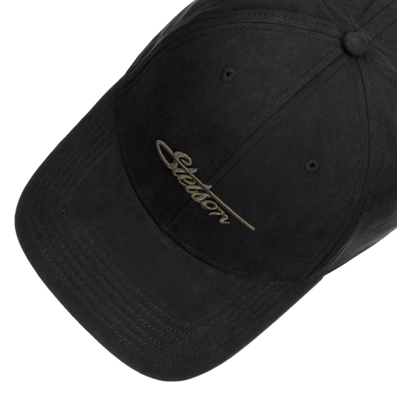 Stetson CHAPEAUSHOP Waxed Cotton WR Casquette de Baseball Waxed Tissu cired Unisexe Toutes Saisons