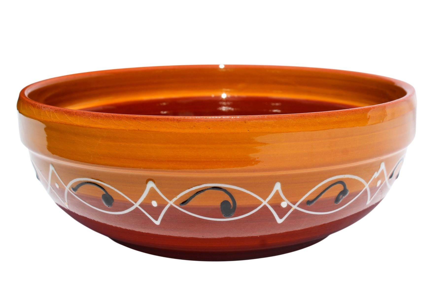 Cactus Canyon Ceramics Spanish Terracotta Deep Serving Dish