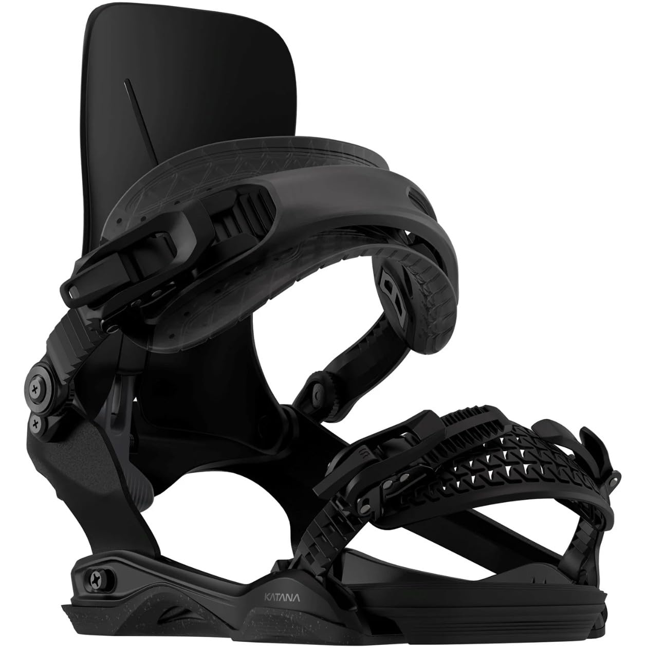 あ*づ様 Rome Fase ml katana burton flux uni Rome Katana AW Fase Men's Snowboard Bindings, Black, M/L, Bindings