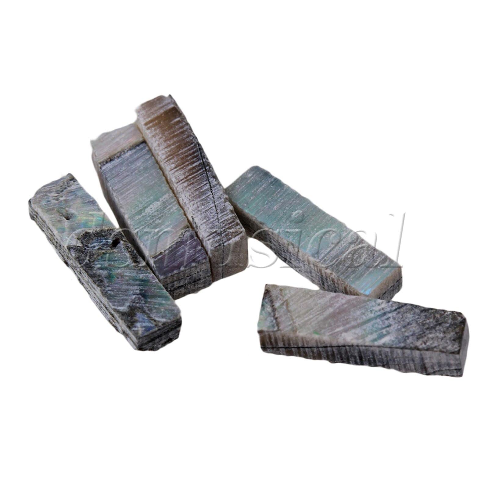 Beautiful Abalone Guitar Bindings Puling Strips 1.5mm X 2mm X 7mm Set
