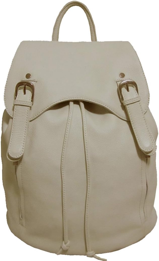Amerileather Clementi Backpack (#1512-029) (Off White)