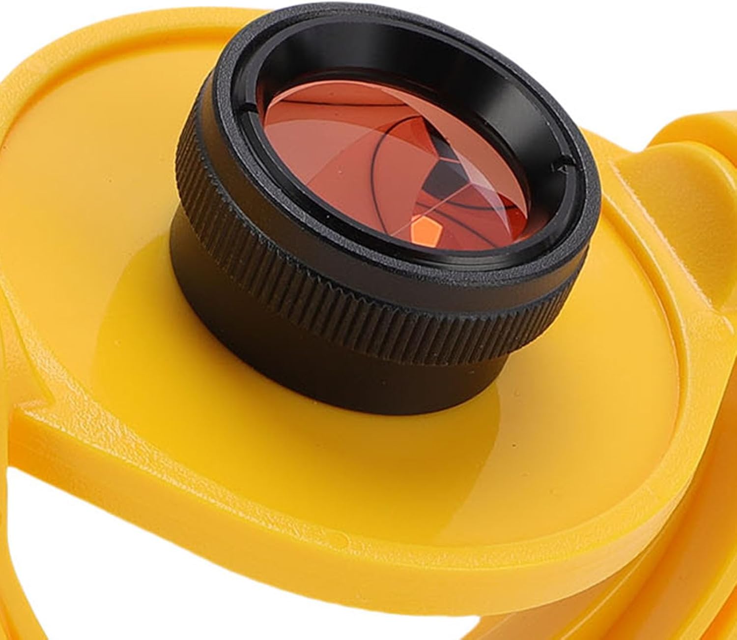 Ejoyous Mini Surveying Prism, Reflective Lens Made of Optical K9 Glass, Remote Measuring Tool + 17.5 mm Offset for Tunnels and Highways