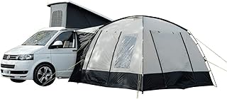OLPRO | Cubo V2 Drive Away Campervan Awning | Quick-Pitch Shelter with Extra Living & Storage | 3m x 3m, Fibreglass Poles, Recycled Materials, Grey & Black