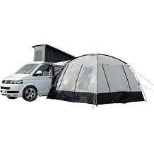 OLPRO Cubo V2 Campervan Driveaway Awning   3m x 3m Poled Van Awning with Sewn-In Groundsheet   Waterproof Campervan Shelter for Camping, Touring & Extra Living Space