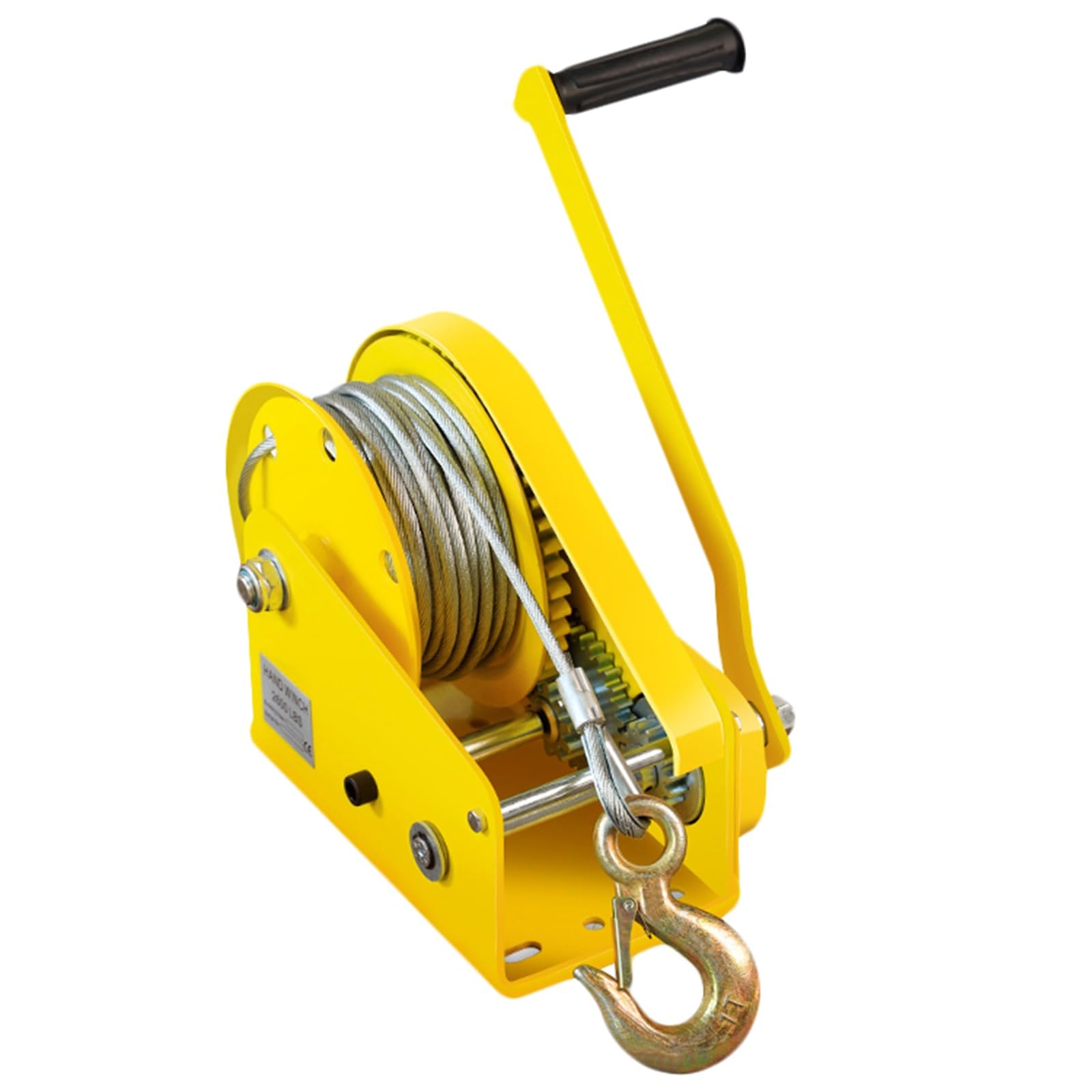 GDHKDDFL Complete tripod winch sets, 1200lbs 1800 2600 Lbs, Rescue Tripod System Equipment HoistSafety Fire Tools Derrick Crane(2600LBS Winch)