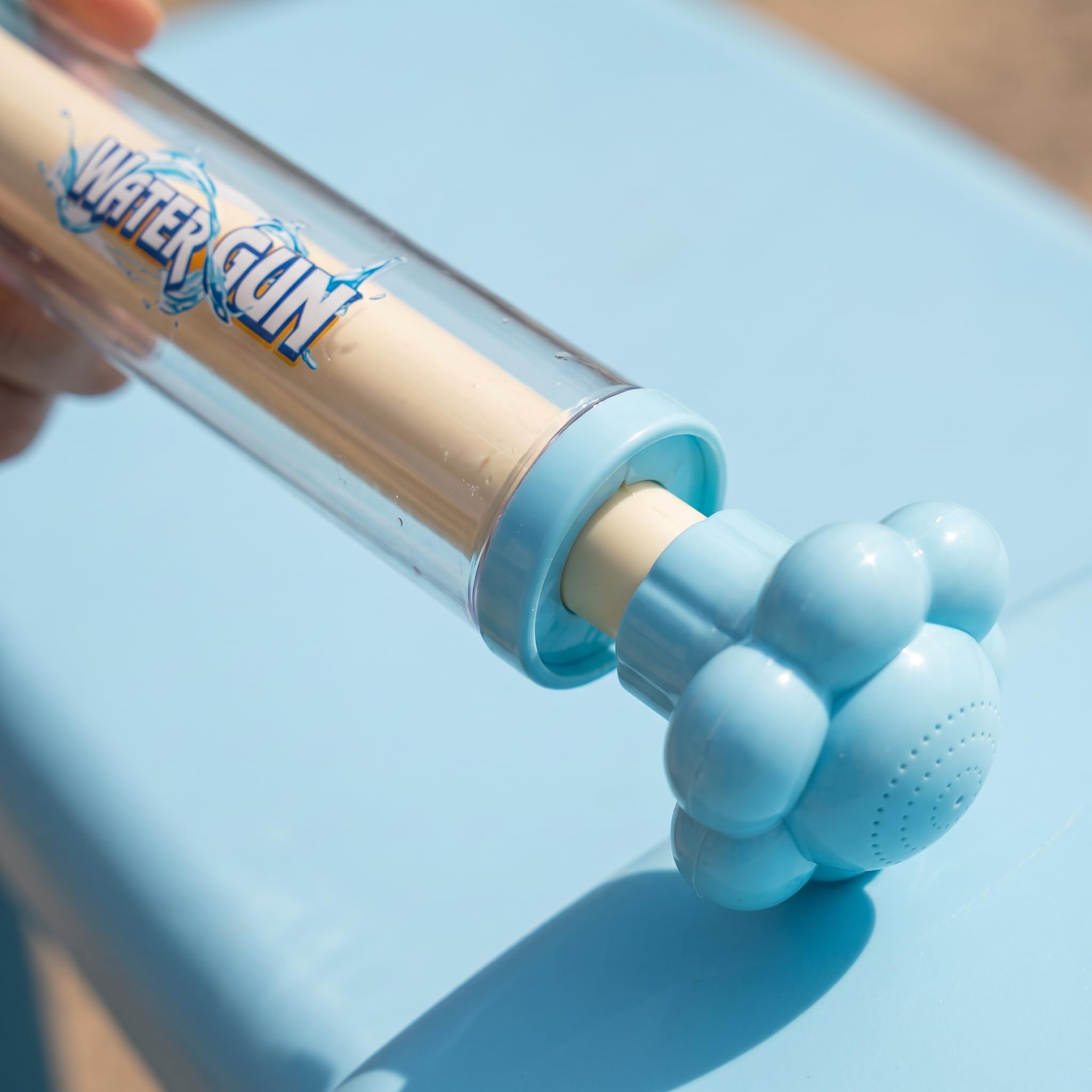 Giocattolo Pistola Acqua per Bambini - Pistola d'Acqua in Plastica per Giochi Estivi in Spiaggia e Piscina - d'acqua, Rosa, Modello a fiore