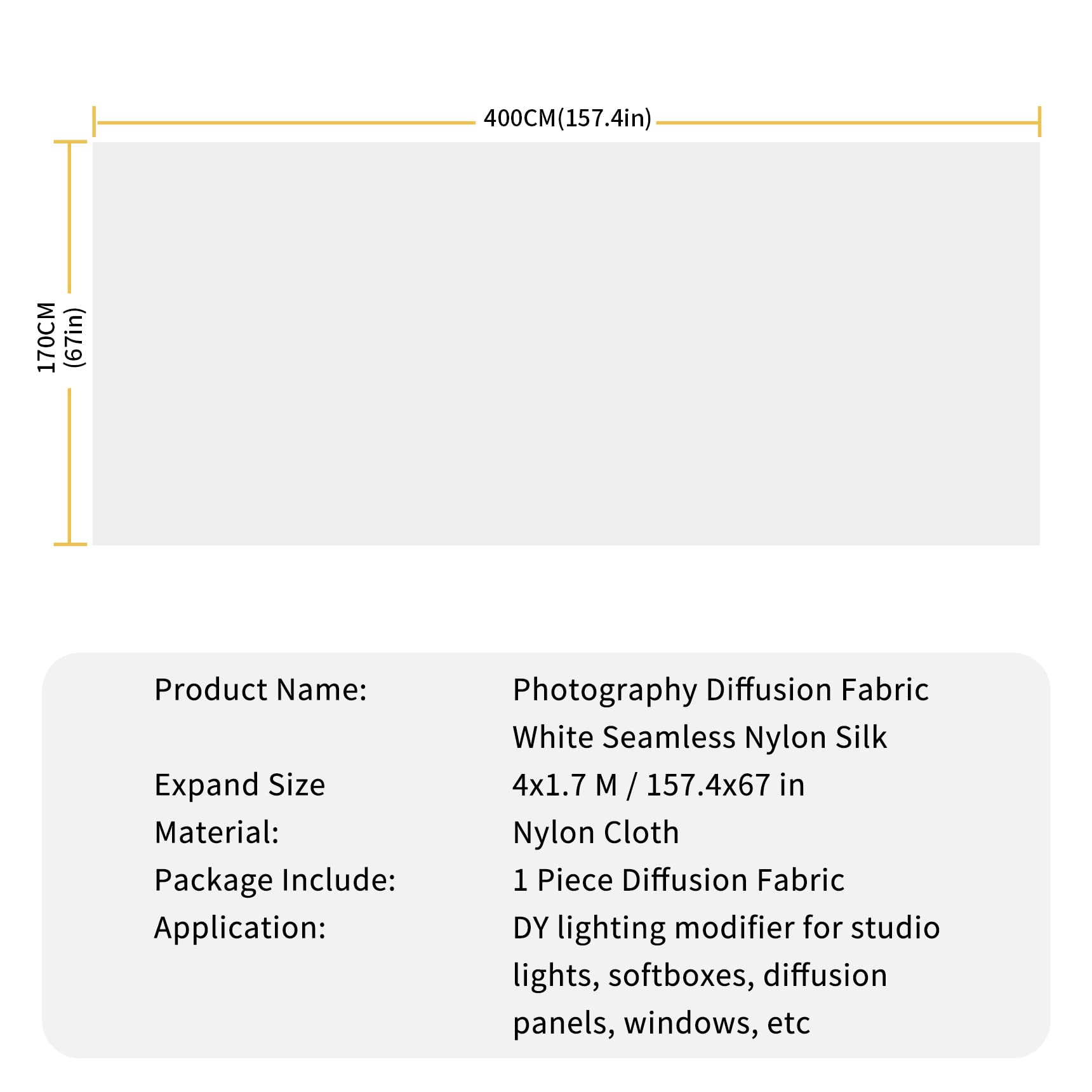 Foglio Diffusore Di Luce Per Fotografia Fornori E Fabbrica - Prodotti - Foto 6