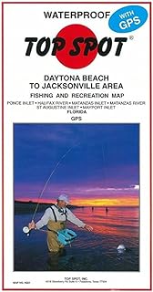 Top Spot Fishing Map from New Smyrna to Jacksonville