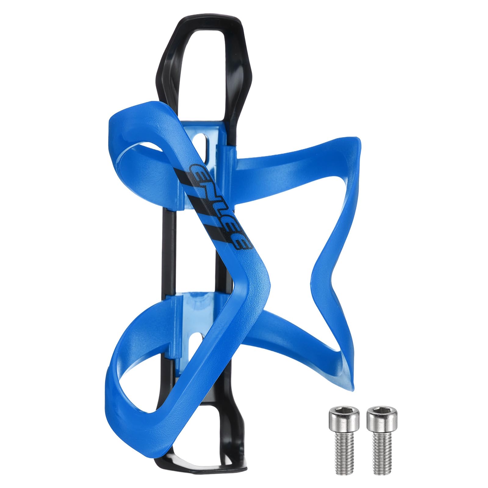 sourcing map Bicycle Water Bottle Holder Adjustment Right Load Bike Bottle Cages Cycling Cup Holder for MTB Road Gravel, Blue