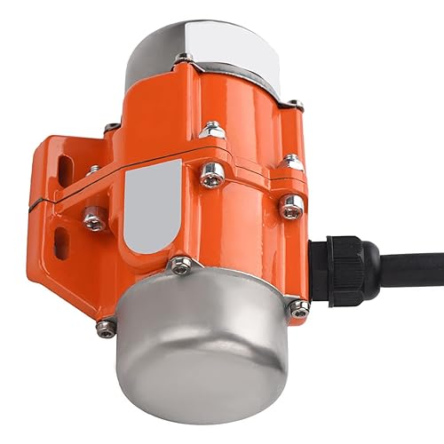 Miniatura 9 de Motor vibrador de 1/3 fases, motor vibratorio de 230 V, motor de vibración 220 V/380 V 3000 RPM Asíncrono Ajustable Excentricidad Bloque de aleación