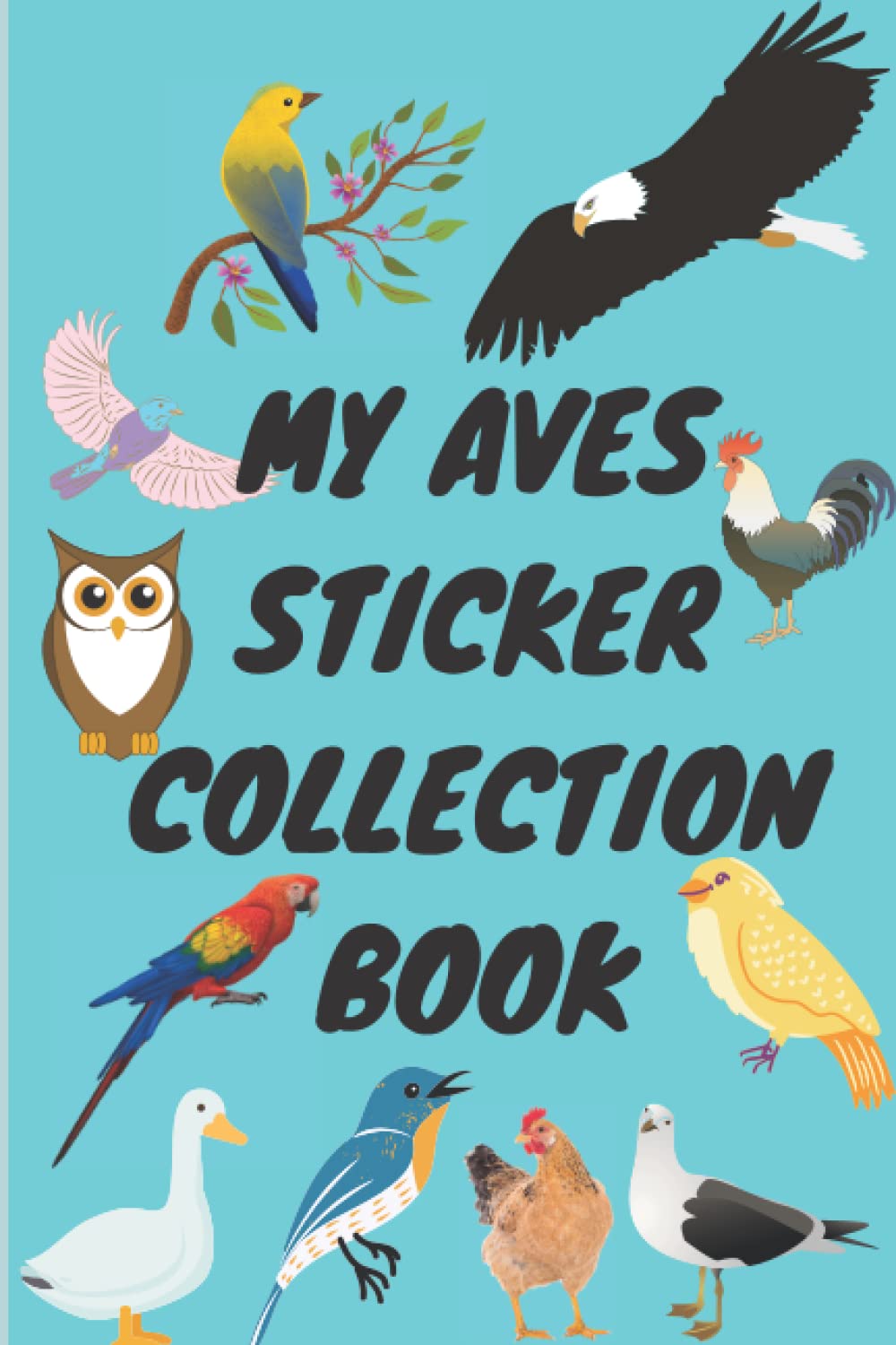 My Aves Sticker collection Book