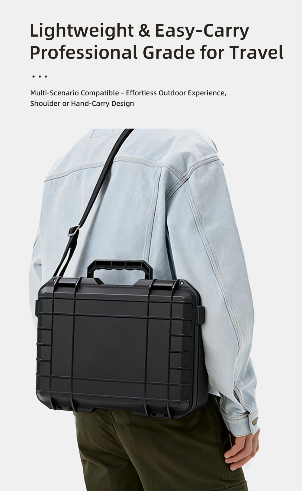 Custodia da trasporto antideflagrante compatibile con Antigravity A1, borsa porta accessori per droni, custodia rigida da viaggio, custodia protettiva, sacca da viaggio