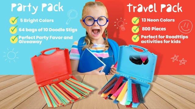 Amazon.com: CALPALMY Wax Craft Sticks 800PCS - 13 Neon Colors of 6