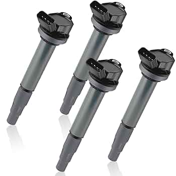 トヨタ　イグニッションコイル４本　スパークプラグ４本　純正　ノア　ヴォクシー NGK 在庫品 U5145 イグニッションコイル 4本セット ノア