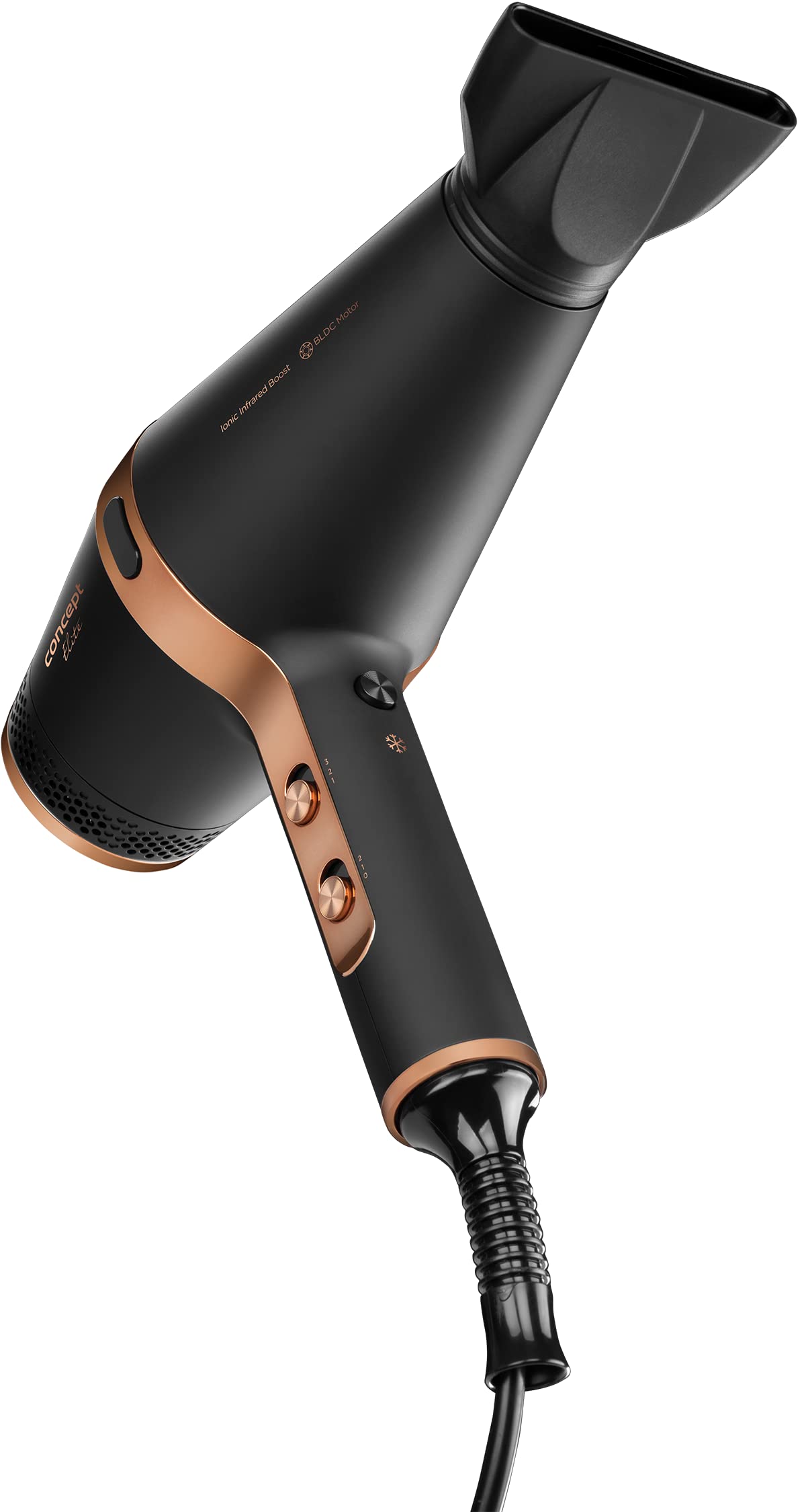 Concept VV6030 suszarka do włosów, 2200 W, kolor czarny brąz