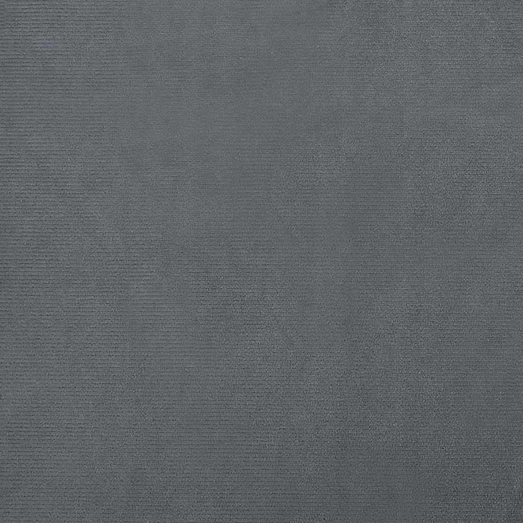 Cuccia per cani in velluto grigio scuro con imbottitura in schiuma, 90 x 53 x 30 cm, divano antiscivolo per animali domestici, rivestimento lavabile, delicato sulle articolazioni, per cani