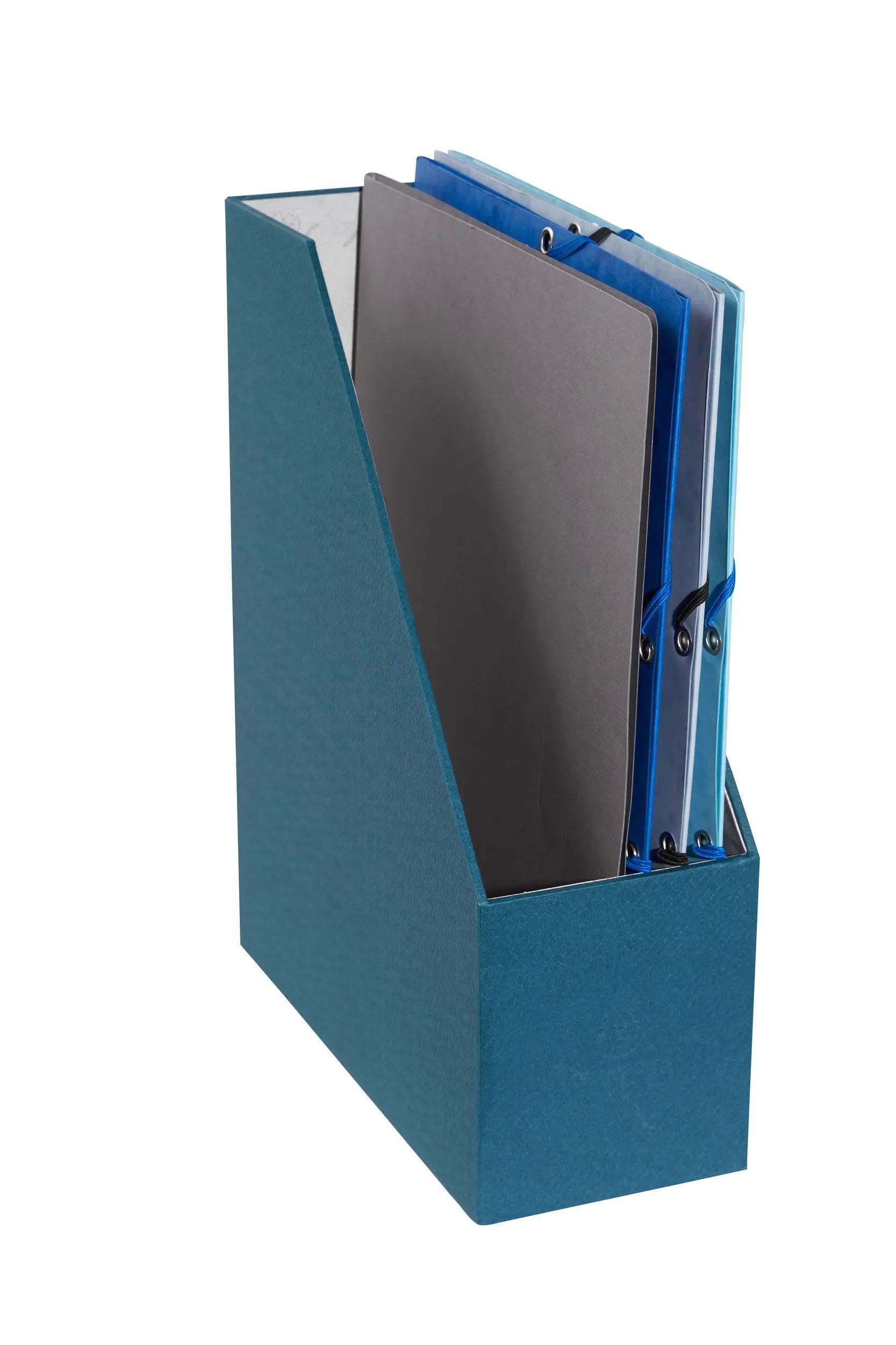 Exacompta porte-revues Office By Me A4 31x25x10 cm Bleu canard
