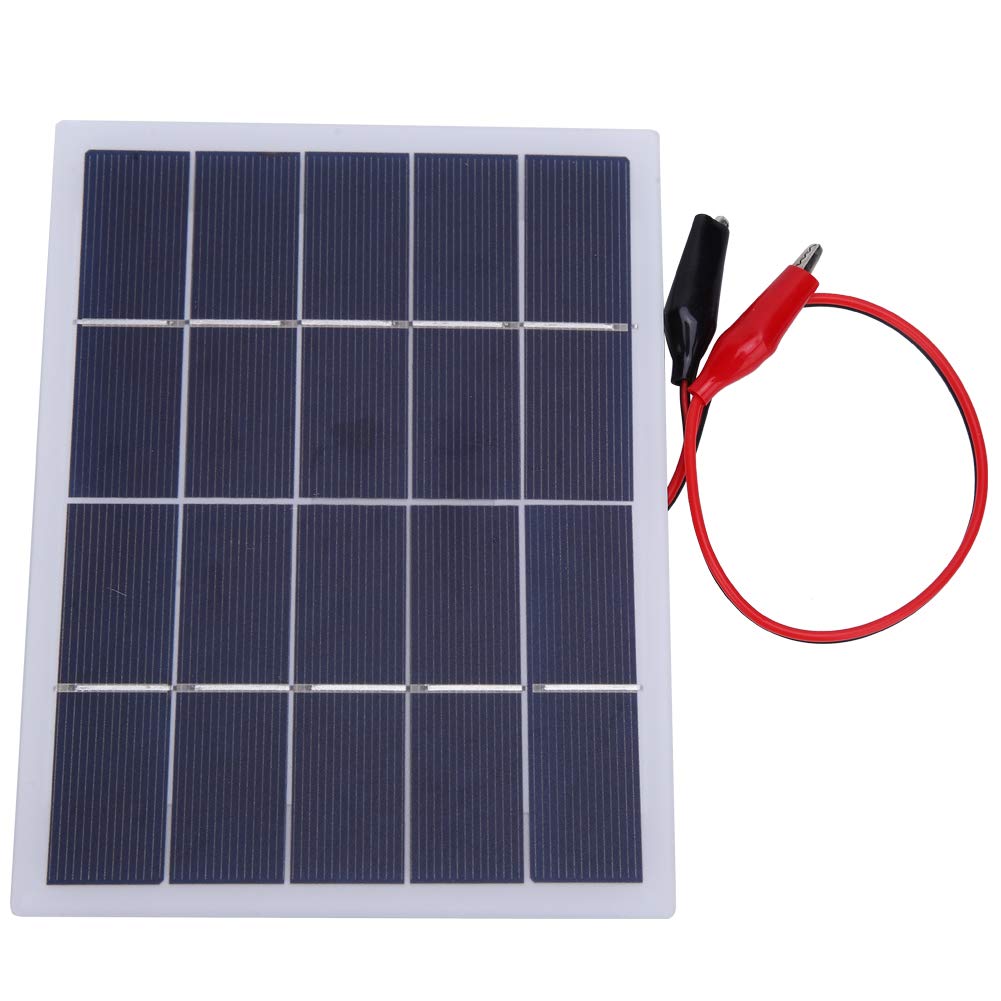 Panneau solaire polycristallin 3W 5V pour ne plus manquer de batterie en camping