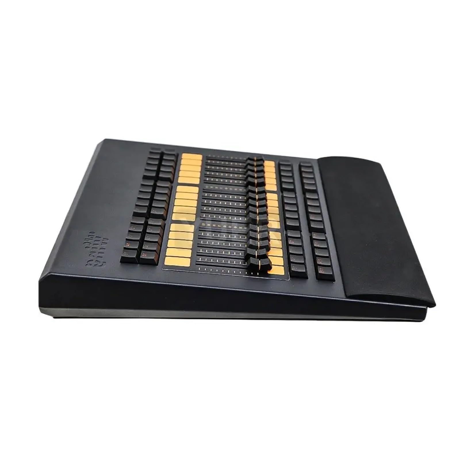 DMX-Controller, Software Fader Wing Controller Connect for Bühnenbeleuchtung DMX Moving Head Beleuchtung 2048 Parameter Command für Lichtshows(3PIN Flight Case)